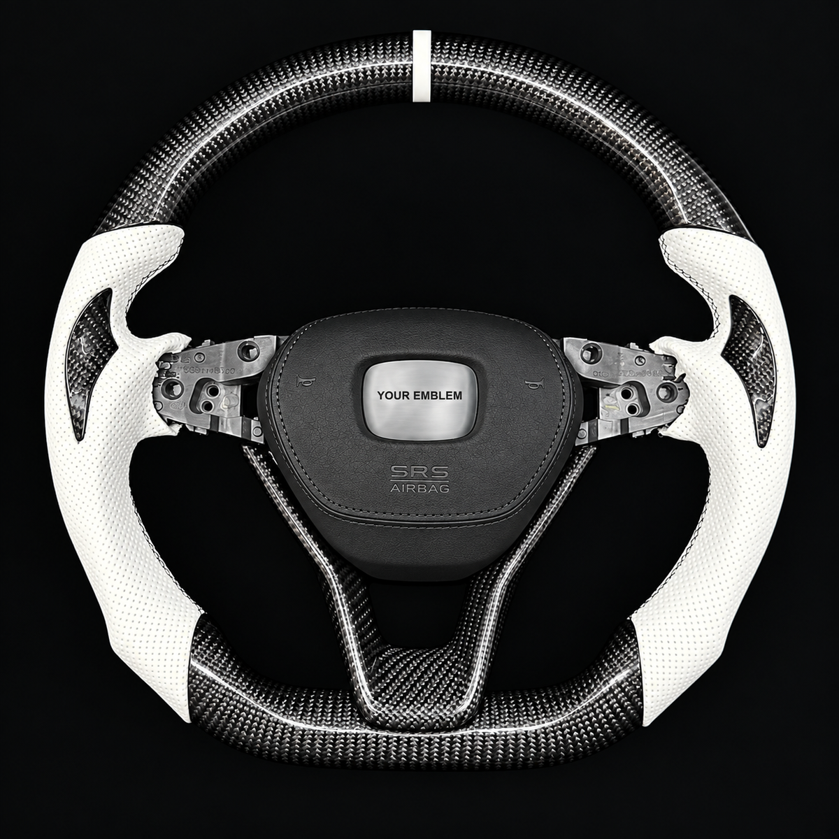 Custom Carbon Fiber Steering Wheel Fits Honda 2018-2022 Accord / 2018-2022 Insight
