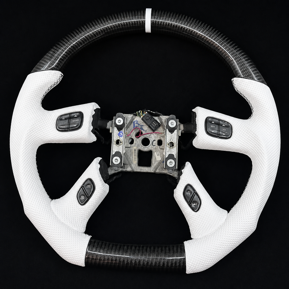 Carbon Fiber Steering Wheel Fits 2003-2007 GMC Savana