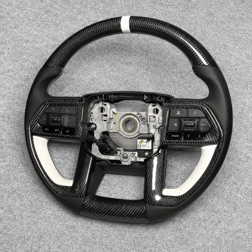 Carbon Fiber Steering Wheel Fits 2022-2026 Tundra Tacoma Sequoia