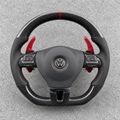 Custom Carbon Fiber Steering Wheel Fits VW Passat B7 2010-2014