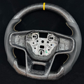 Honeycomb Carbon Fiber Steering Wheel Fits 2021-2025 Ford Bronco
