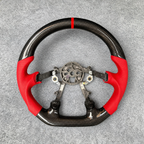 Custom Red Leather Steering Wheel fits Corvette C5 1997-2004