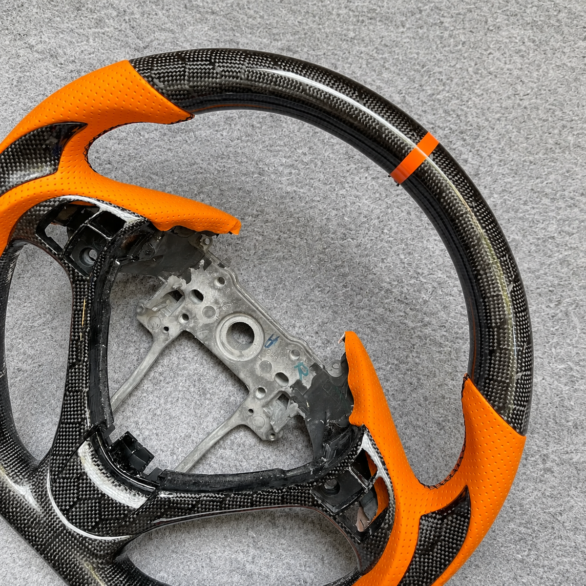 Honeycomb Carbon Fiber Steering Wheel Fits Acura TL ZDX 2009‑2014