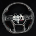 Carbon Fiber Steering Wheel fits 2019-2025 Dodge Ram 1500 2500 3500