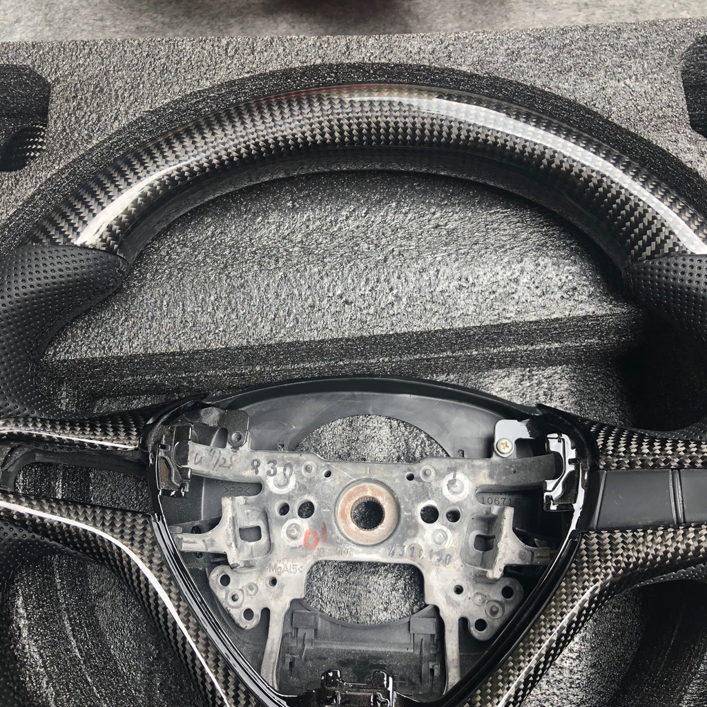 Carbon Fiber Steering Wheel Fits Honda Civic FD2 2006‑2011
