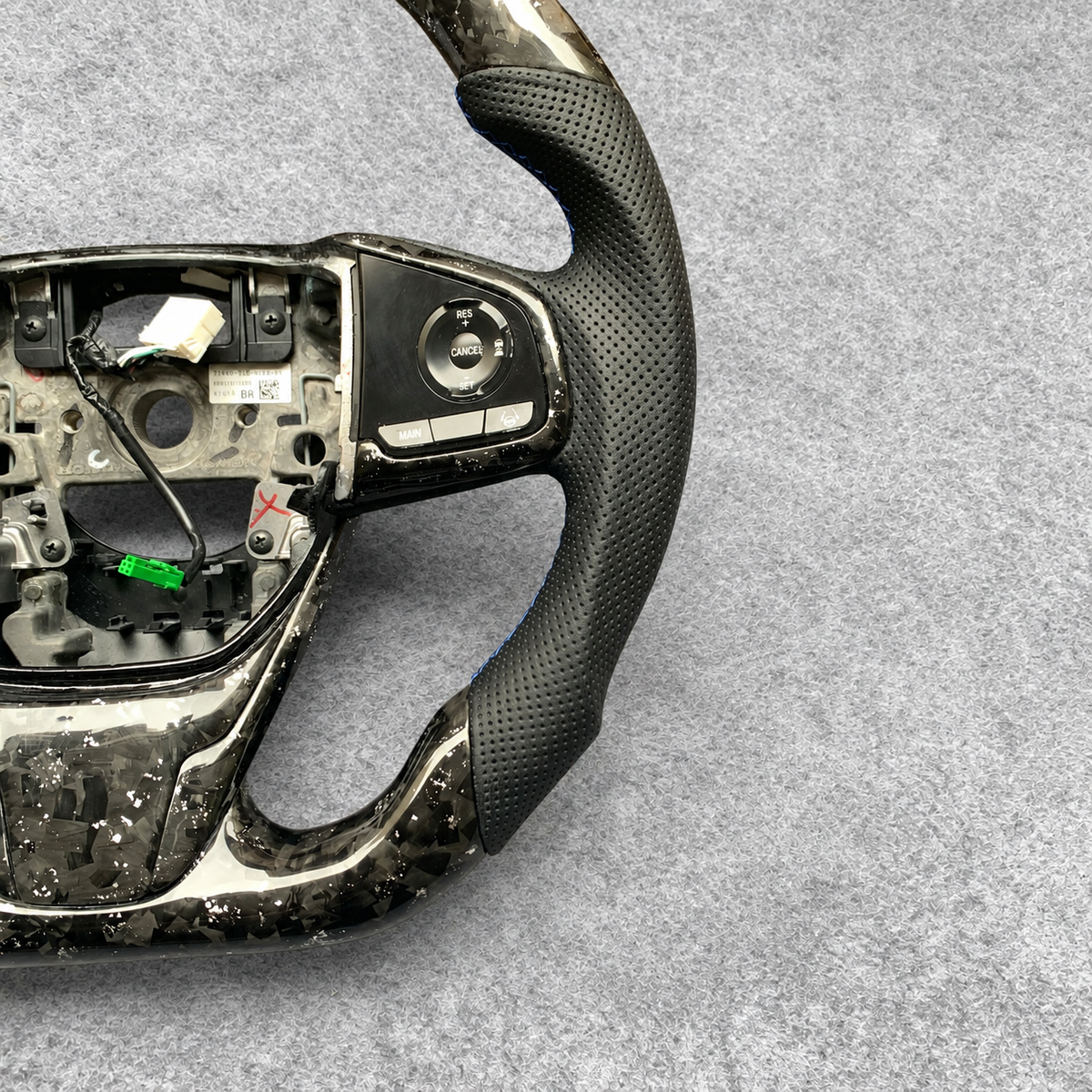 Forged Carbon Fiber Steering Wheel Fits Honda CR‑V 2017‑2021