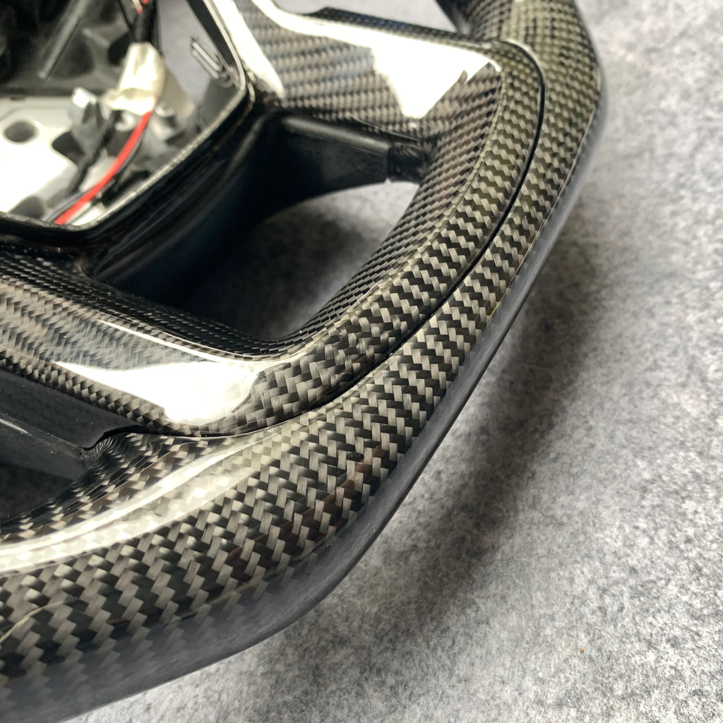 Carbon Fiber Steering Wheel Fits 2018-2020 Ford Expedition