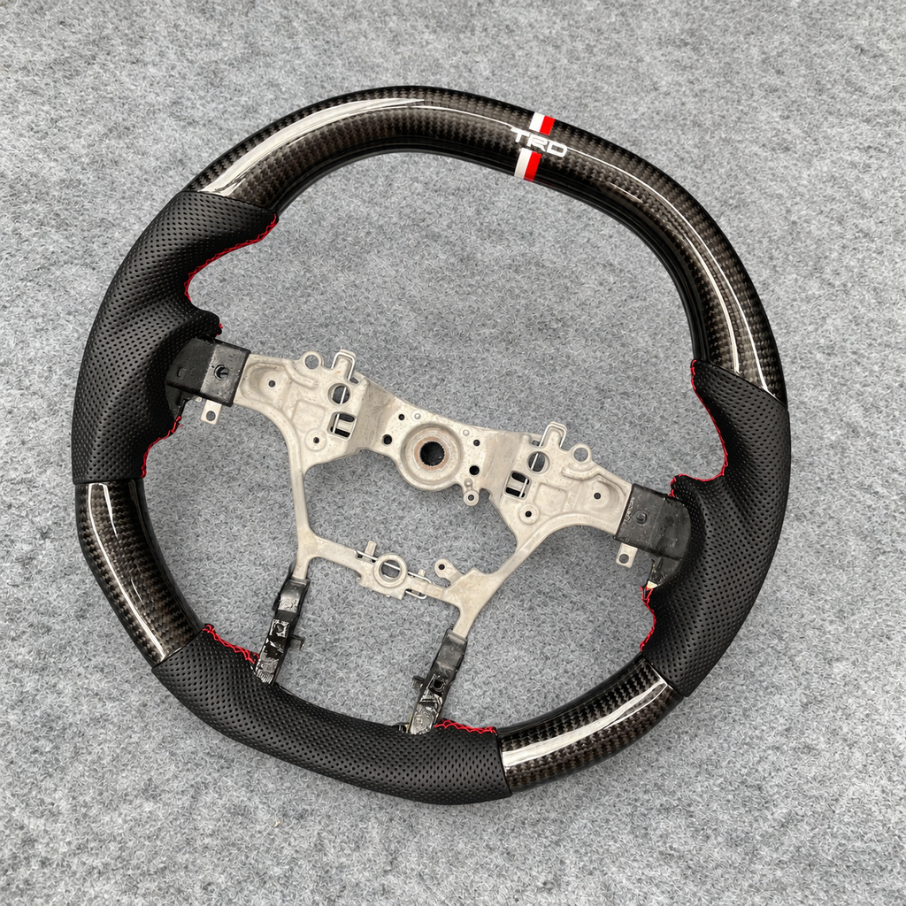 Carbon Fiber Steering Wheel Fits Toyota Fortuner 2014-2026