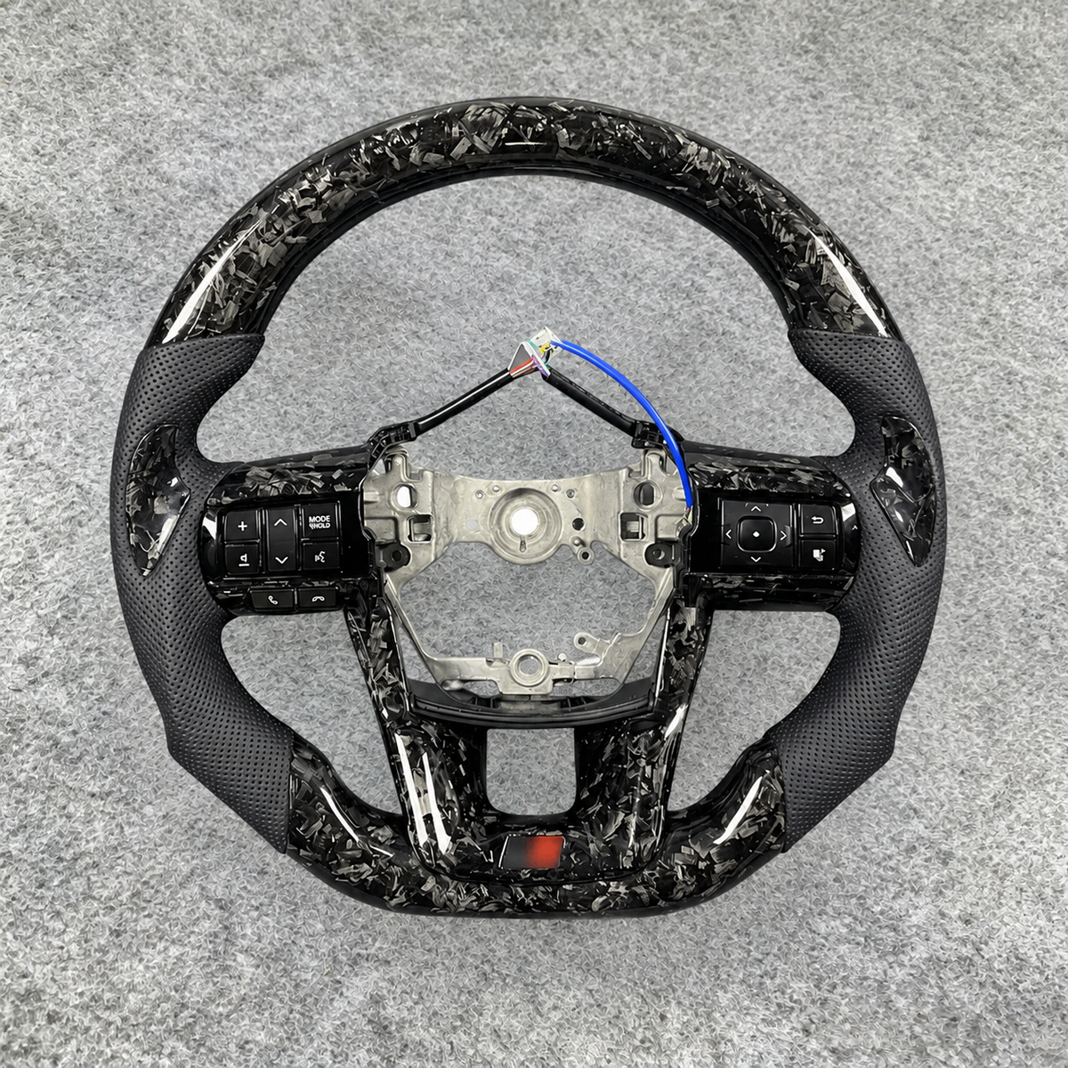 Forged Carbon Fiber Steering Wheel Fits Toyota Fortuner 2014-2026