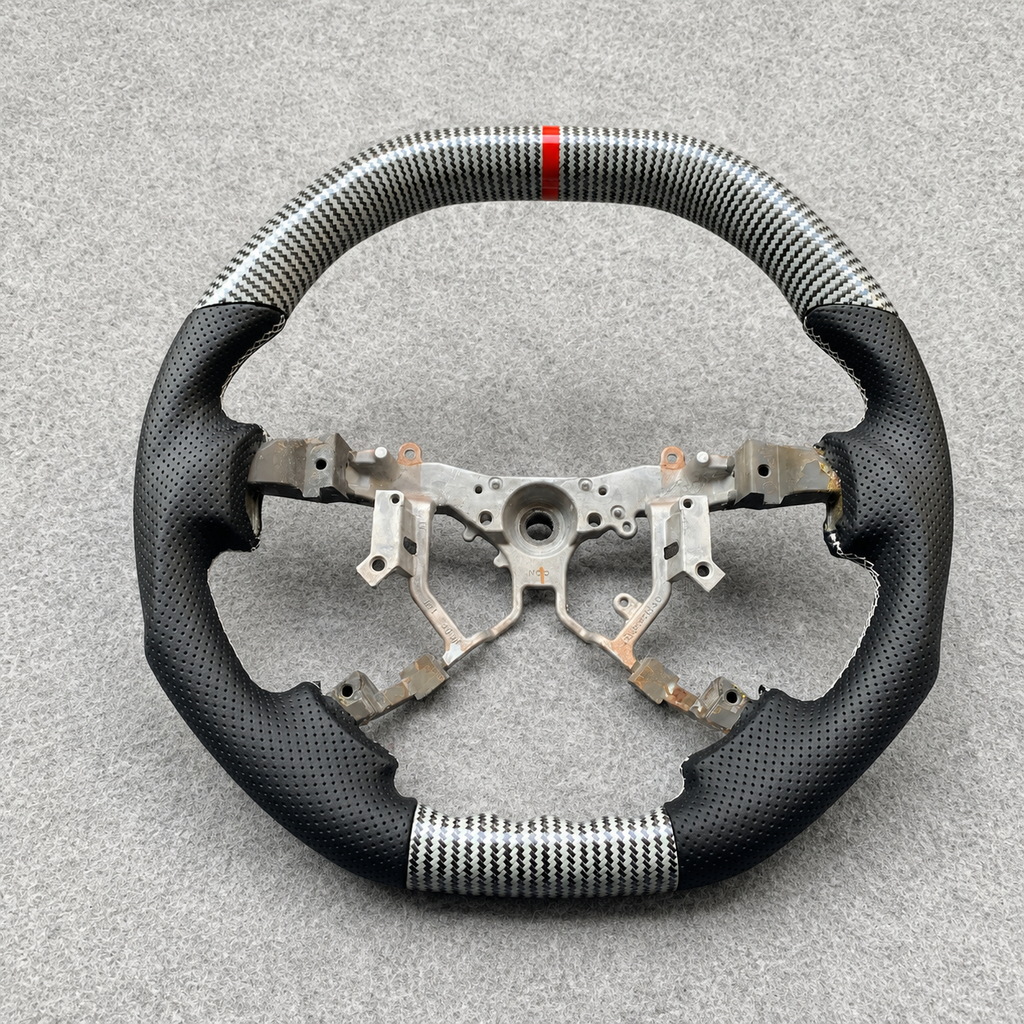 Carbon Fiber Steering Wheel Fits 2007‑2013 Toyota Tundra / Sequoia / HiAce