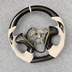 Custom Carbon Fiber Steering Wheel fits Infiniti 2011-2019 M25 M35 M37 M56