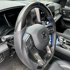 Custom Carbon Fiber Steering Wheel fits 2019-2025 Dodge Ram 1500 2500 3500
