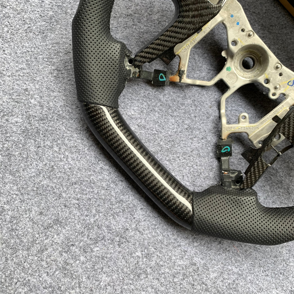 Carbon Fiber Steering Wheel Fits 2009-2013 Toyota Highlander