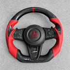 Custom carbon fiber steering wheel fits Acura RDX 2019‑2025