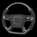 Carbon Fiber Steering Wheel Fits 2014-2018 GMC Sierra / GMC Yukon 2015–2020