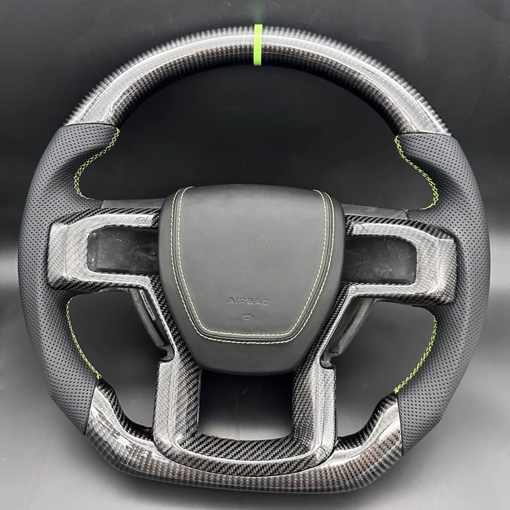 Carbon Fiber Steering Wheel Fits Ford F150 Raptor 2015-2020