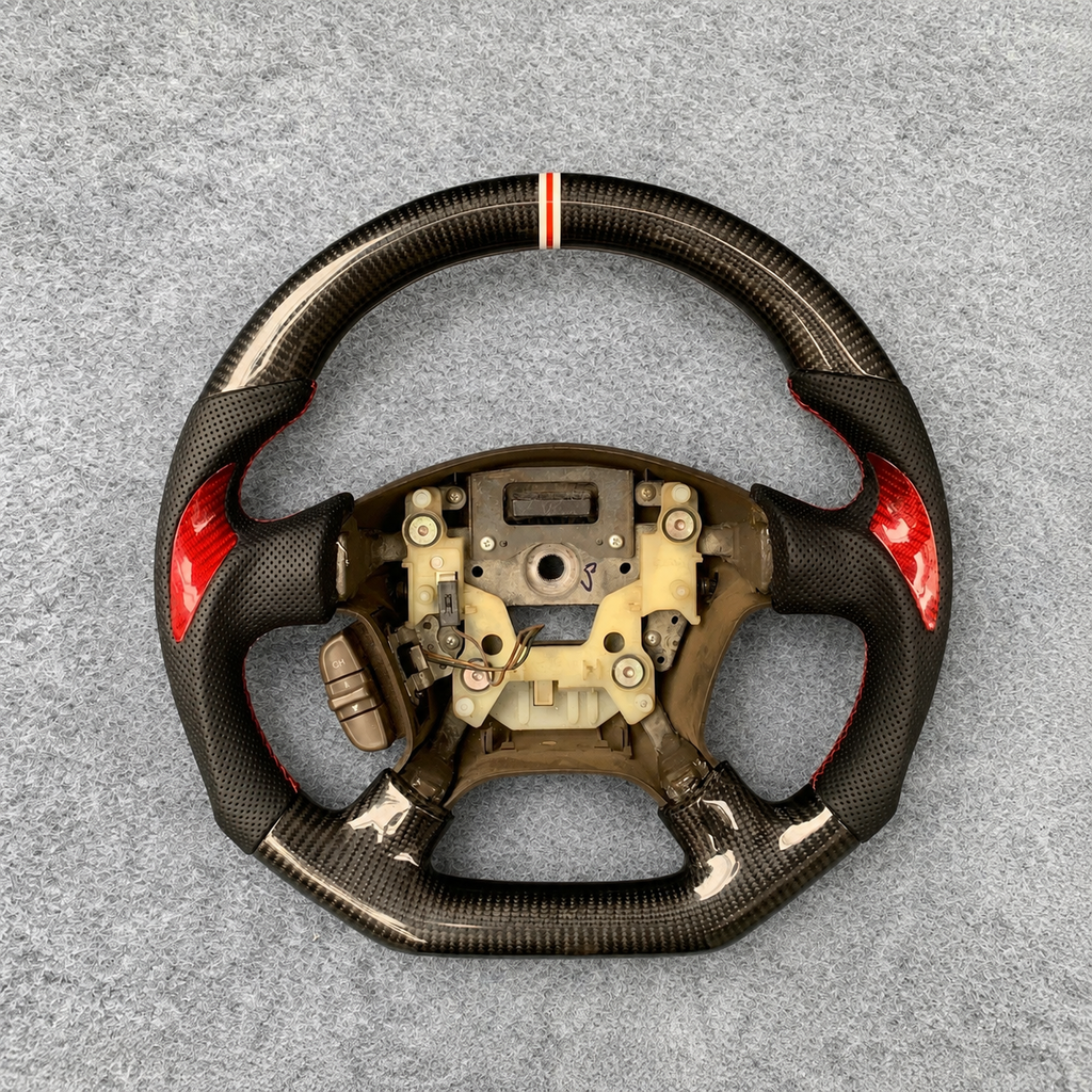 Carbon Fiber Steering Wheel Fits 2002-2006 Honda CR-V