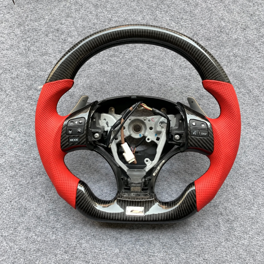 Carbon Fiber Steering Wheel Fits Lexus IS250/IS300/GS350/IS-F 2006-2012