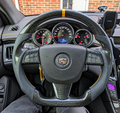 Carbon Fiber Steering Wheel Fits Cadillac 2008-2013 CTS / 2008-2009 XLR / 2008-2011 STS / 2010-2013 SRX