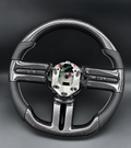 Custom Carbon Fiber Steering Wheel Fits 2005-2009 Ford S197 Mustang