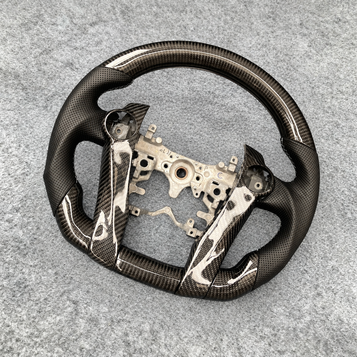 Carbon Fiber Steering Wheel Fits Toyota Prius 2010-2015