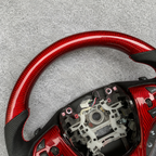 Red Carbon Fiber Steering Wheel Fits Acura TLX 2015‑2021