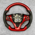 Red Carbon Fiber Steering Wheel Fits Acura TLX 2015‑2021