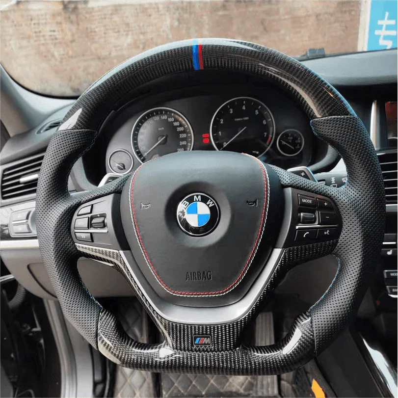 Carbon Fiber Steering Wheel fits BMW X3 F25 / X4 F26 / X5 F15 / X6 F16
