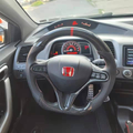 Carbon Fiber Steering Wheel Fits 2008‑2011 Honda Civic