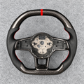 Carbon Fiber Steering Wheel Fits 2015-2021 VW Golf MK7 GTI/R/Jetta GLI