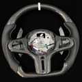 Custom Carbon Fiber Steering Wheel fits BMW 1 series F40 / 2 series F44 / 3 series  G20 G21 G28 / 4 series  G22 / M2 F87 / M3 G80 / M4 F82 F83