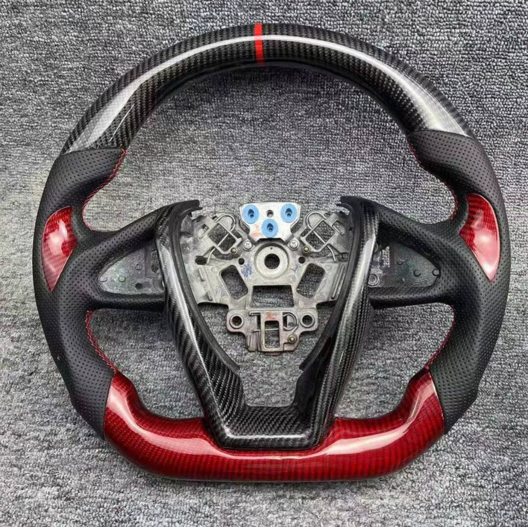 Custom Carbon Fiber Steering Wheel Fits Nissan 2016‑2018 Maxima