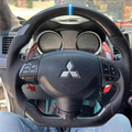 Custom Carbon Fiber Steering Wheel Fits 2007-2013 Mitsubishi Outlander 2008-2017 Lancer (Copy)