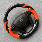 Carbon Fiber Steering Wheel Fits 8th gen Accord 2008-2012