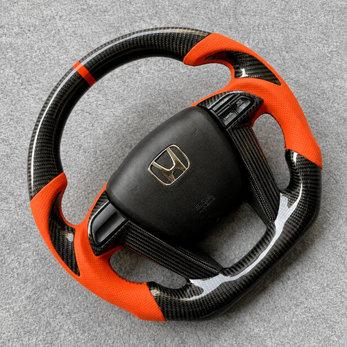 Carbon Fiber Steering Wheel Fits 8th gen Accord 2008-2012