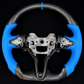 Carbon Fiber Steering Wheel Fits 2019+ Hyundai Elantra N Veloster N I30 NKona N