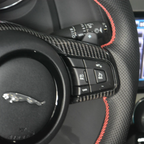 Carbon Fiber Steering Wheel fits Jaguar F-TYPE 2013-2023 / XE 2015-2019 / XF F-PACE 2016-2020 / XFL 2017-2020 / XEL E-PACE 2018-2020