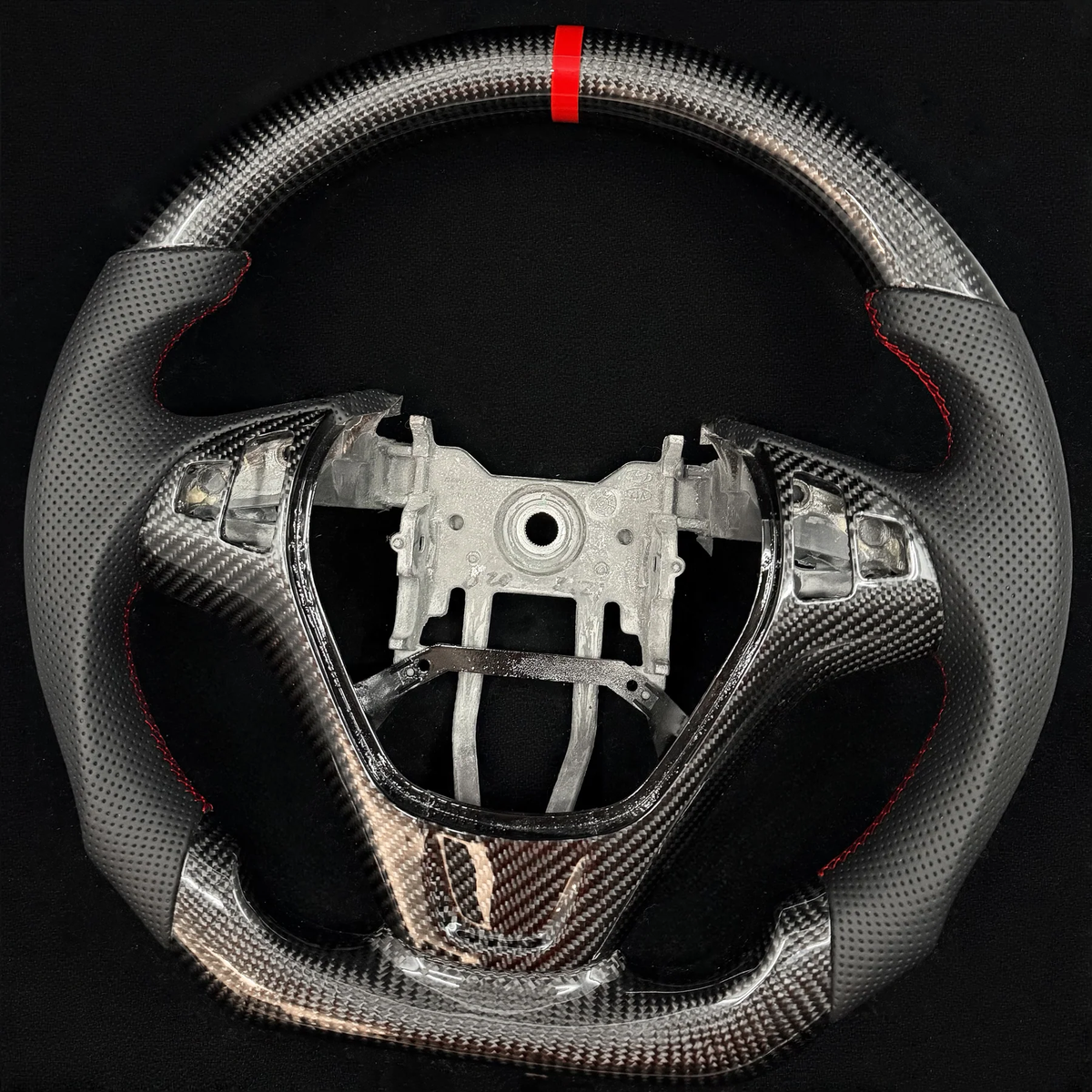 Carbon Fiber Steering Wheel Fits Hyundai Genesis Coupe