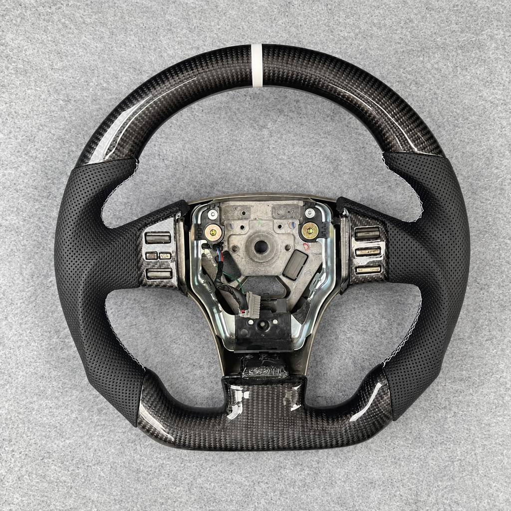 Carbon Fiber Steering Wheel  Fits Nissan 2004-2012 Armada