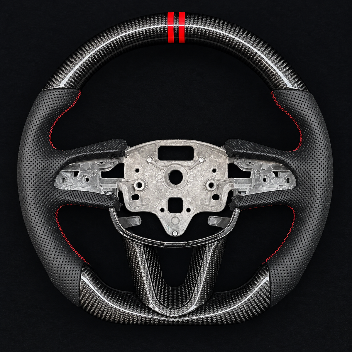 Carbon fiber steering wheel fits Cadillac 2020-2026 CT4 / CT5 / 2019-2025 XT4