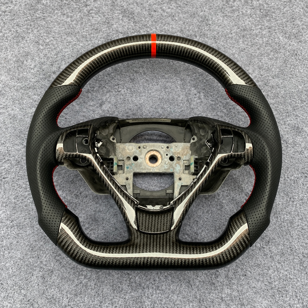Carbon Fiber Steering Wheel Fits Acura TL ZDX 2009‑2014