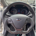 Custom carbon fiber steering wheel fits Kia 2014-2018 Forte