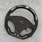 LED Carbon Fiber Steering Wheel Fits Lexus GS300 GS430 2000-2005