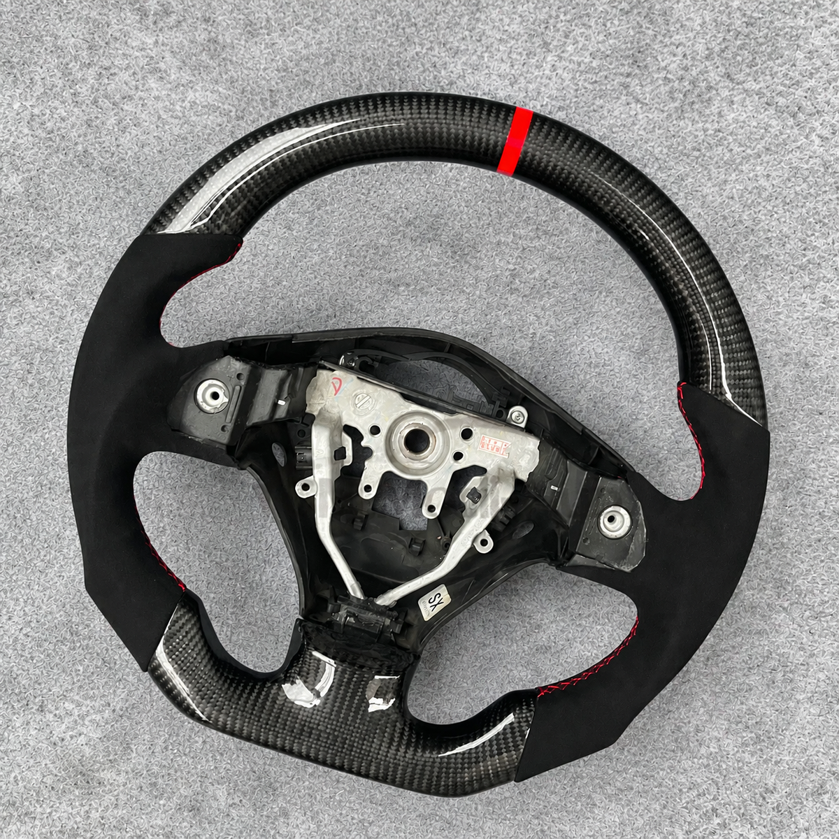 Custom Carbon Fiber Steering Wheel Fits Subaru WRX STI Impreza 2008-2014 / Forester 2009-2013 / Legacy 2008-2009