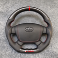 Carbon Fiber Steering Wheel Fits Toyota Sequoia 2008-2013 / Tundra 2007-2013