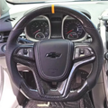 Custom Carbon Fiber Steering Wheel Fits Chevrolet 2013-2015 Camaro / Malibu