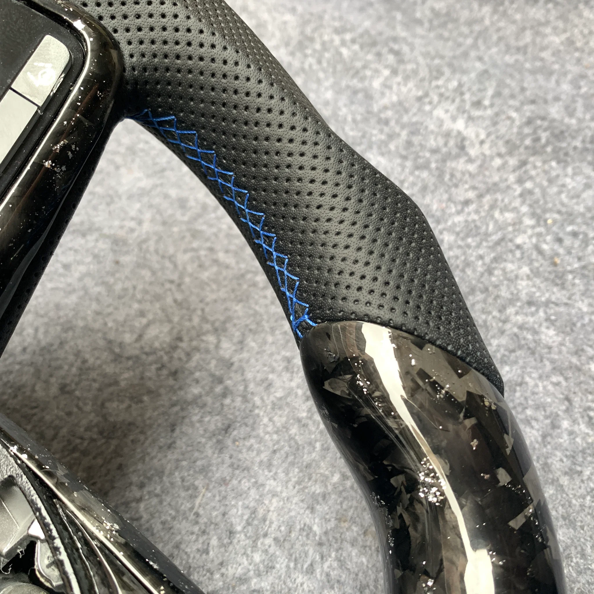 Forged Carbon Fiber Steering Wheel Fits Honda CR‑V 2017‑2021