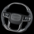 Carbon Fiber Steering Wheel Fits GMC Sierra 2019-2026