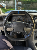 Custom Carbon Fiber Steering Wheel Fits 2003-2007 GMC Savana