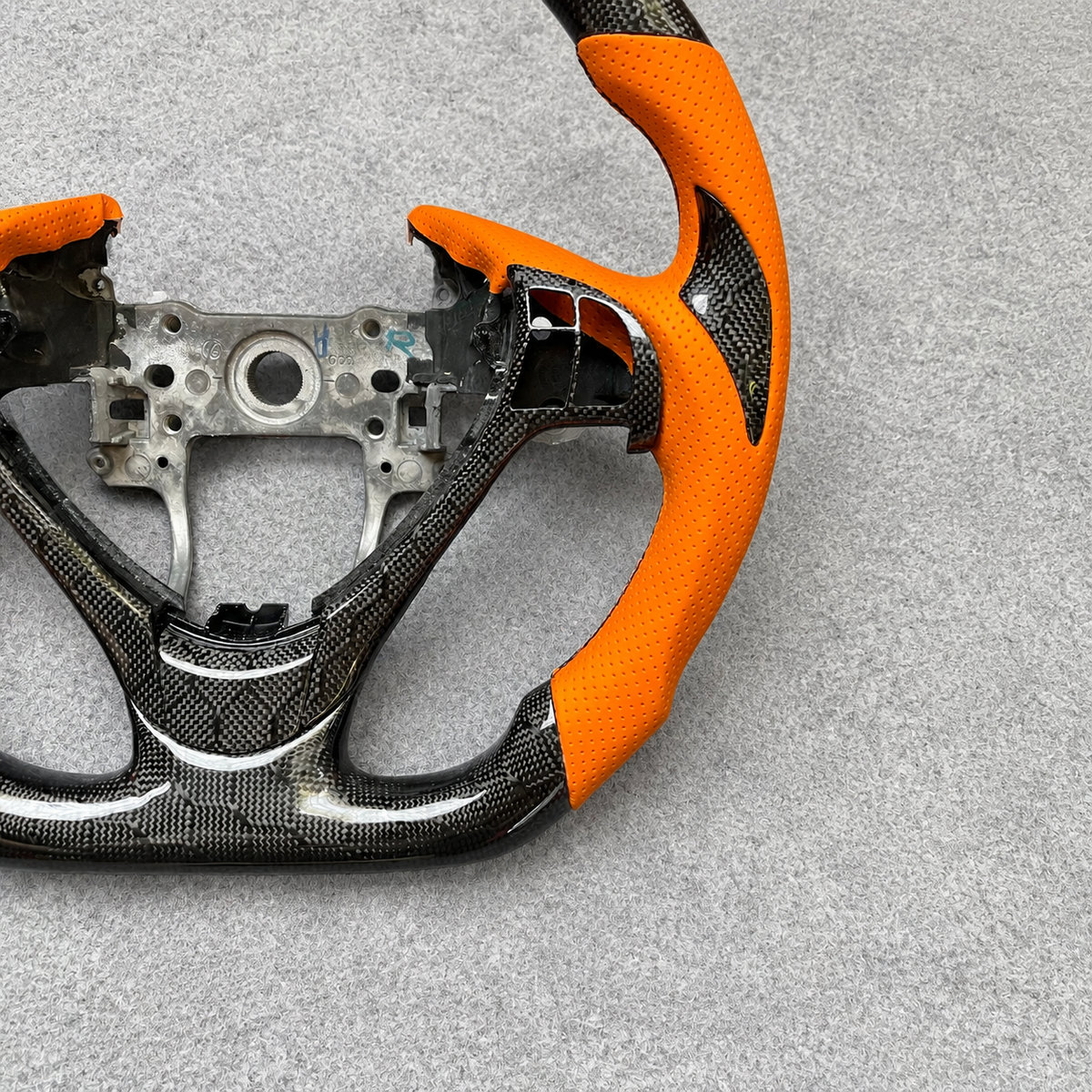 Honeycomb Carbon Fiber Steering Wheel Fits Acura TL ZDX 2009‑2014
